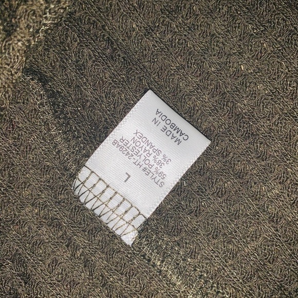 ZENANA Outfitters Dark Olive Crewneck - Picture 6 of 6